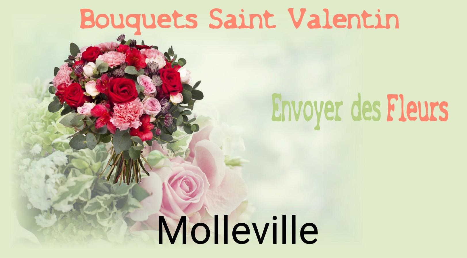 Roses de Saint-Valentin livrées à Molleville